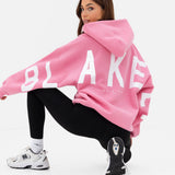 Isabel Oversized Hoodie - Rosy Pink