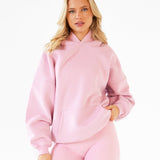 Isabel Oversized Hoodie - Vintage Pink