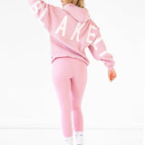 Isabel Oversized Hoodie - Vintage Pink