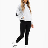 Isabel Oversized Hoodie - Marl Grey