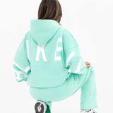 Isabel Oversized Hoodie - Bright Mint
