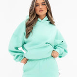 Isabel Oversized Hoodie - Bright Mint