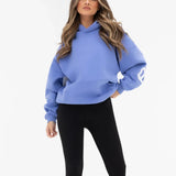 Isabel Oversized Hoodie - Cornflower Blue
