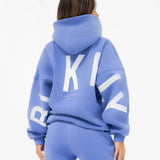 Isabel Oversized Hoodie - Cornflower Blue