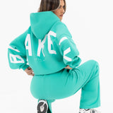 Isabel Oversized Hoodie - Turquoise