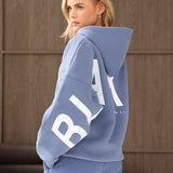 Isabel Oversized Hoodie - Blue