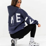 Isabel Oversized Hoodie - True Navy