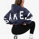 Isabel Oversized Hoodie - True Navy