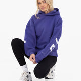 Isabel Oversized Hoodie - Bold Purple