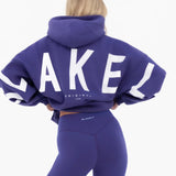 Isabel Oversized Hoodie - Bold Purple