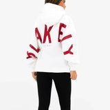 Isabel Oversized Hoodie - Flat White