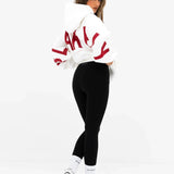 Isabel Oversized Hoodie - Flat White
