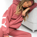Isabel Oversized Hoodie - Berry