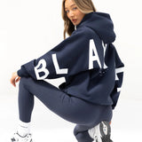 Isabel Oversized Hoodie - Midnight Blue