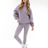 Isabel Oversized Hoodie - Soft Purple
