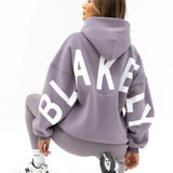 Isabel Oversized Hoodie - Soft Purple