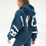 Isabel Oversized Hoodie - Dark Teal