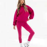 Isabel Oversized Hoodie - Ultra Pink