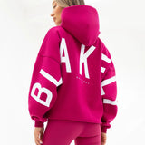 Isabel Oversized Hoodie - Ultra Pink
