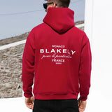 Monaco Relaxed Hoodie - Red