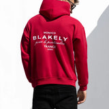 Monaco Relaxed Hoodie - Red