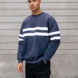 Noah Relaxed Jumper - True Navy