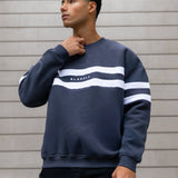 Noah Relaxed Jumper - True Navy