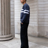 Noah Relaxed Jumper - True Navy