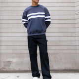 Noah Relaxed Jumper - True Navy