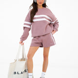Amber Oversized Jumper - Dusty Pink