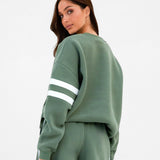 Amber Oversized Jumper - Green