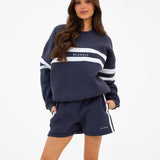 Amber Oversized Jumper - True Navy