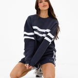 Amber Oversized Jumper - True Navy