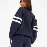Amber Oversized Jumper - True Navy