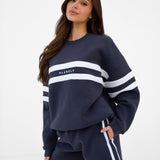 Amber Oversized Jumper - True Navy