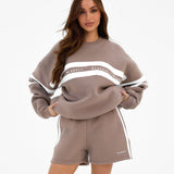 Lily Oversized Jumper - Light Brown