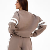 Lily Oversized Jumper - Light Brown