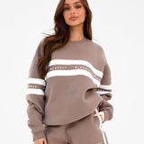 Lily Oversized Jumper - Light Brown
