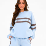 Lily Oversized Jumper - Powder Blue