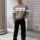 Theo Relaxed Jumper - Light Brown