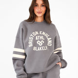 Briston Oversized Jumper - Smoky Grey