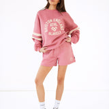 Briston Oversized Jumper - Warm Rose