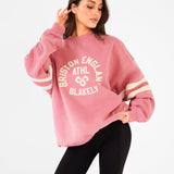 Briston Oversized Jumper - Warm Rose