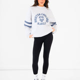 Briston Oversized Jumper - Marl White