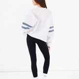 Briston Oversized Jumper - Marl White