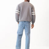 Briston Relaxed Jumper - Smoky Grey