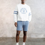 Briston Relaxed Jumper - Marl White