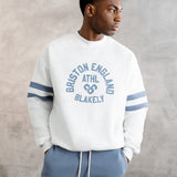 Briston Relaxed Jumper - Marl White