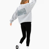 Naomi Oversized Jumper - Marl Grey