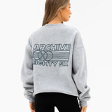 Naomi Oversized Jumper - Marl Grey